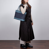 AGING TOTE for the Blue / DEEP BLUE