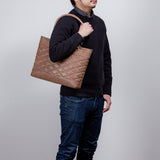AGING TOTE / CHOCO