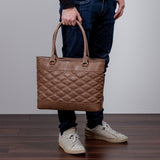 AGING TOTE / CHOCO