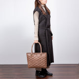 AGING TOTE / CHOCO