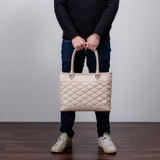 AGING TOTE / IVORY