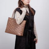 AGING TOTE / CHOCO